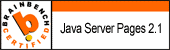 Java Server Pages (JSP 2.1) Certification, Brainbench